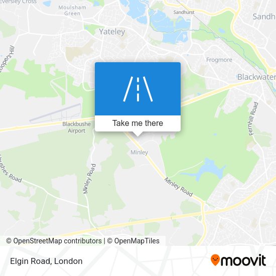 Elgin Road map