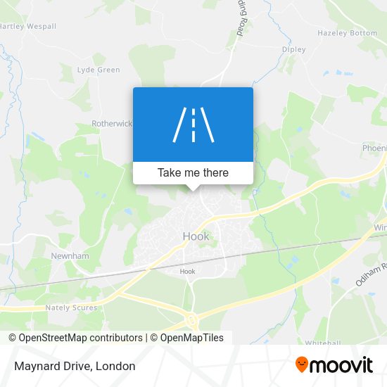 Maynard Drive map