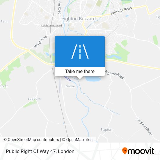 Public Right Of Way 47 map