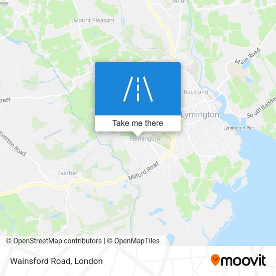 Wainsford Road map