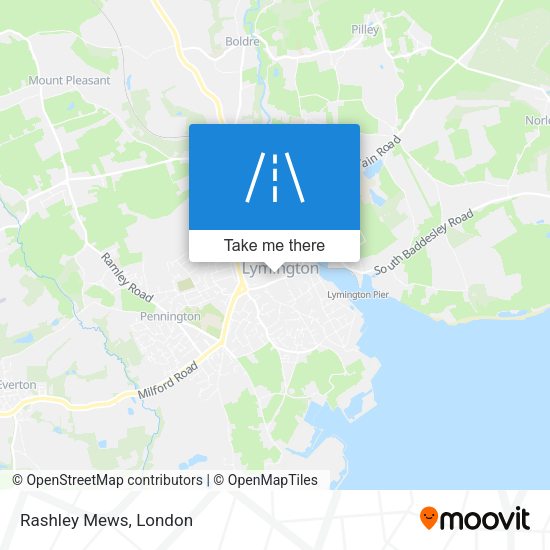 Rashley Mews map