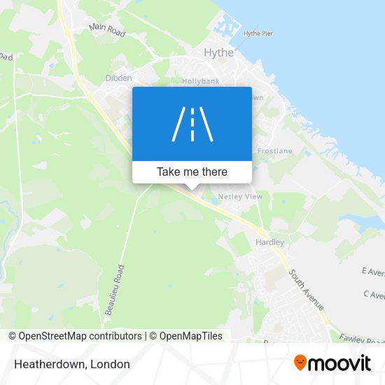 Heatherdown map