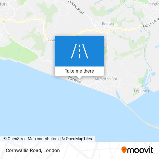 Cornwallis Road map