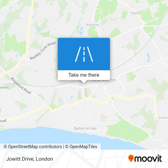 Jowitt Drive map