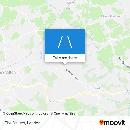 The Ostlers map