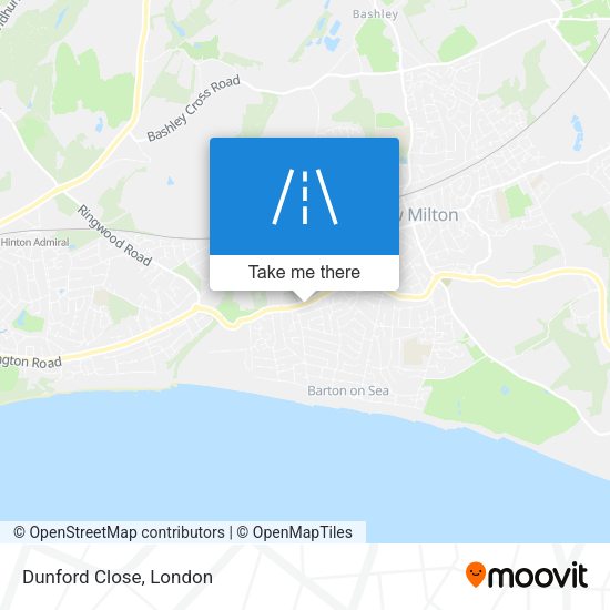 Dunford Close map