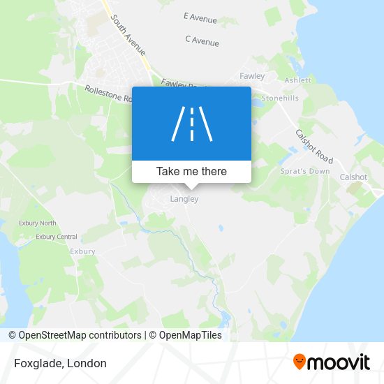 Foxglade map