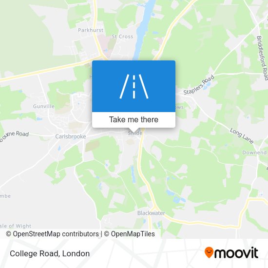 College Road map