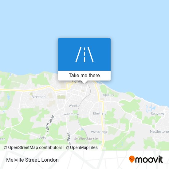 Melville Street map