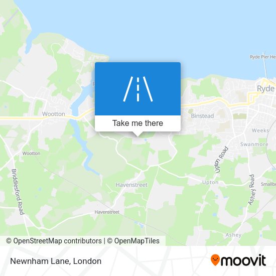 Newnham Lane map