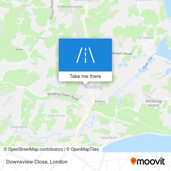 Downsview Close map