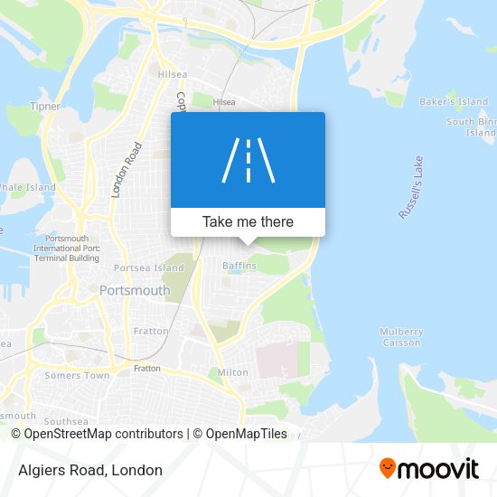 Algiers Road map