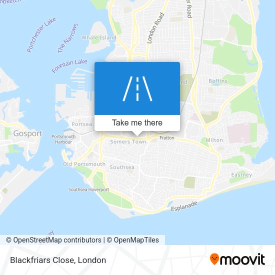 Blackfriars Close map