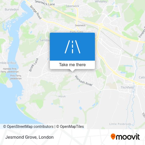 Jesmond Grove map