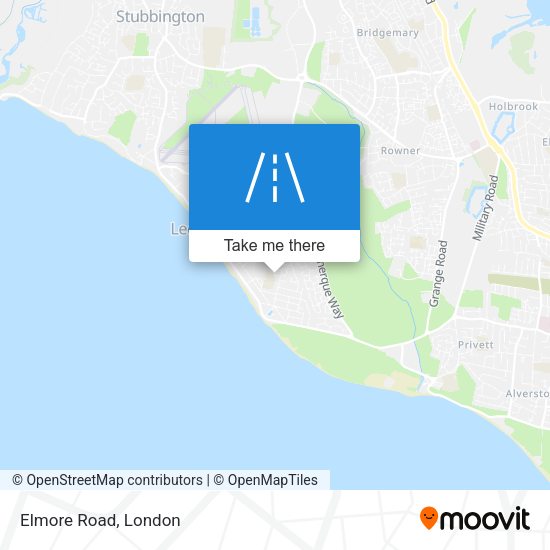 Elmore Road map