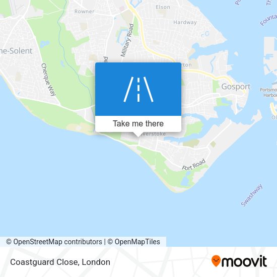 Coastguard Close map