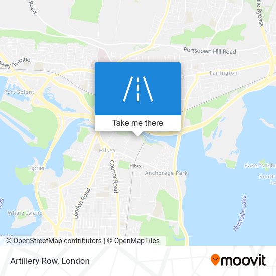 Artillery Row map
