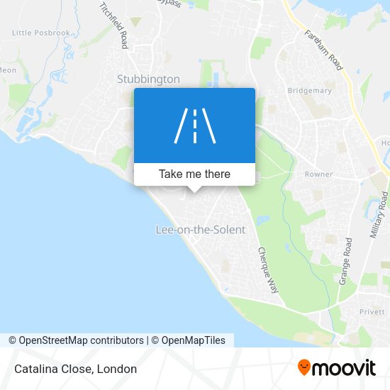 Catalina Close map