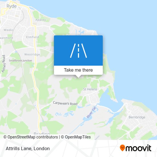 Attrills Lane map