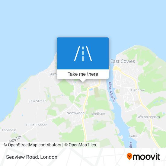 Seaview Road map