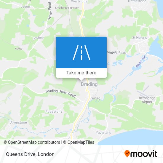 Queens Drive map