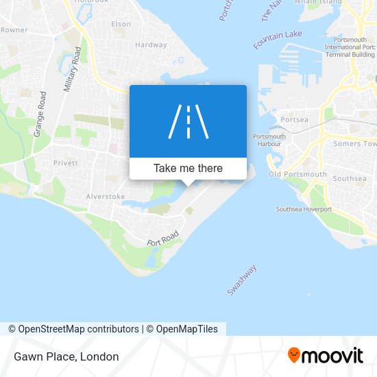 Gawn Place map