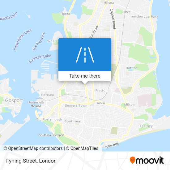 Fyning Street map