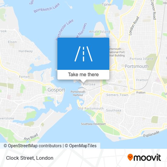 Clock Street map