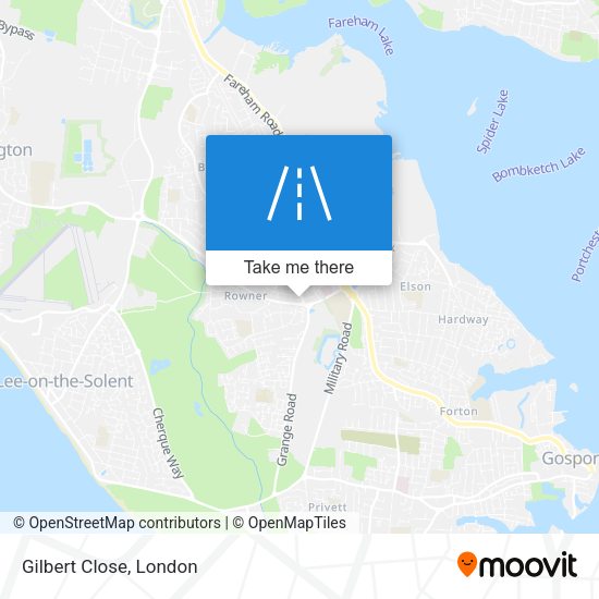 Gilbert Close map