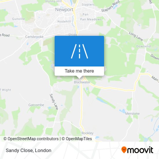 Sandy Close map
