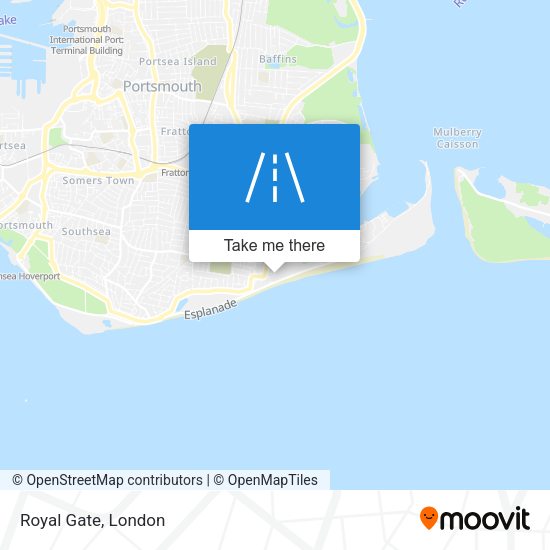 Royal Gate map