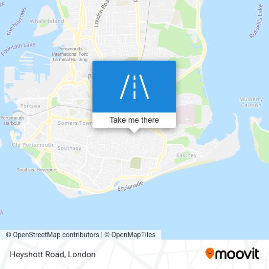 Heyshott Road map
