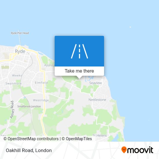 Oakhill Road map