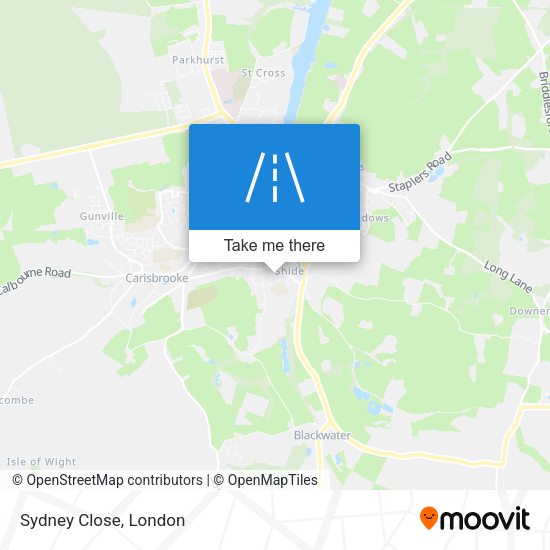 Sydney Close map