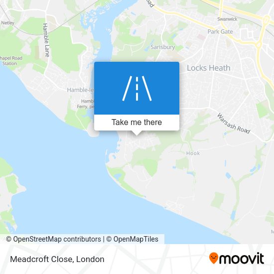 Meadcroft Close map