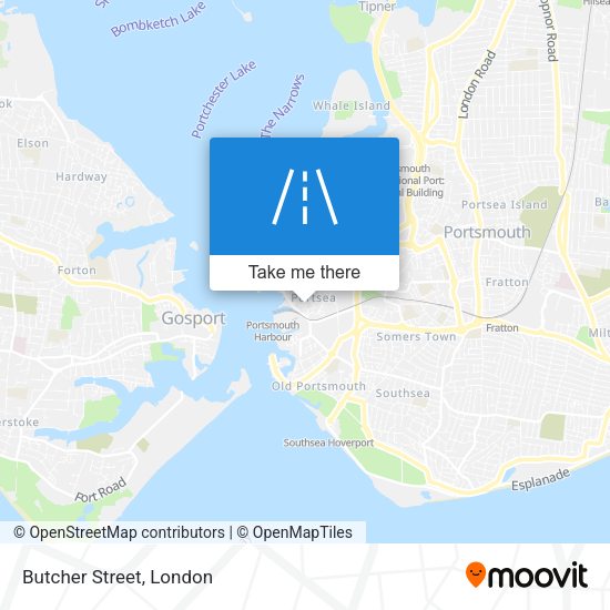 Butcher Street map