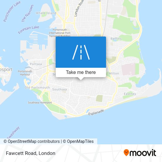 Fawcett Road map