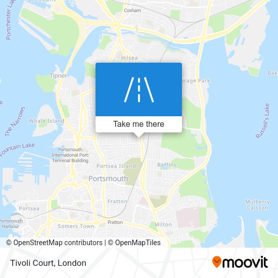Tivoli Court map