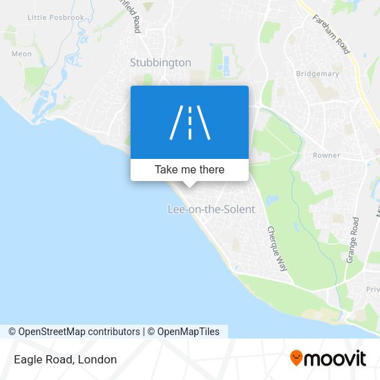 Eagle Road map