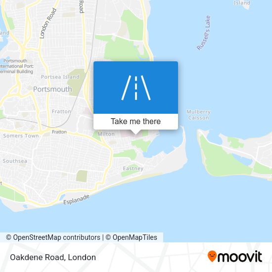 Oakdene Road map