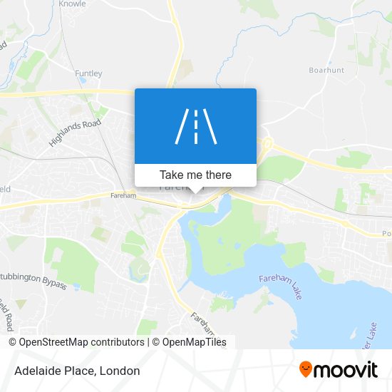 Adelaide Place map