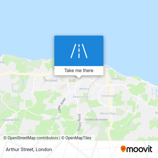Arthur Street map