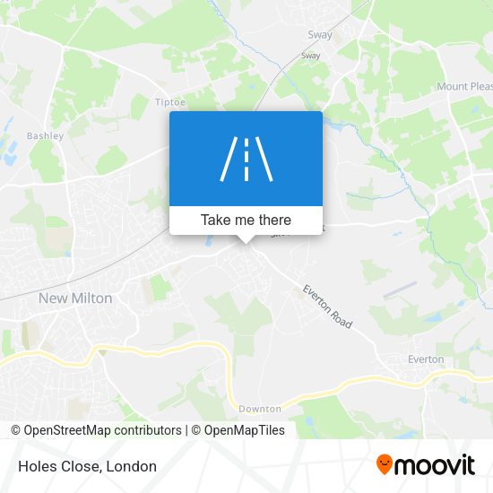 Holes Close map