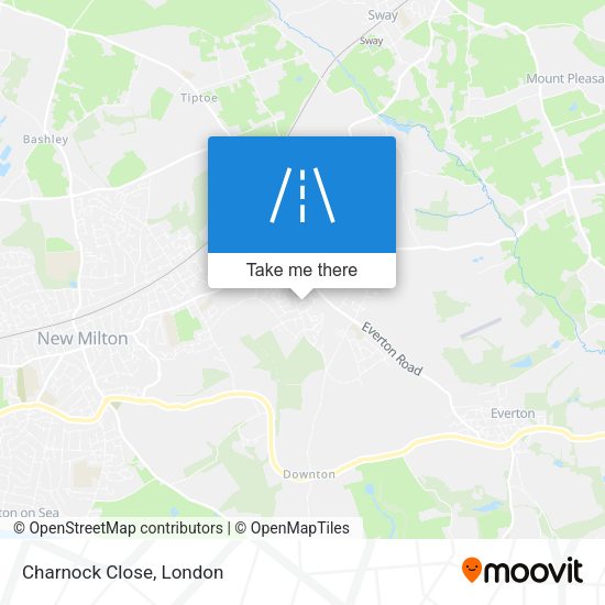 Charnock Close map