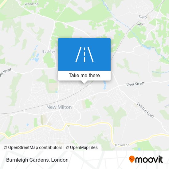 Burnleigh Gardens map