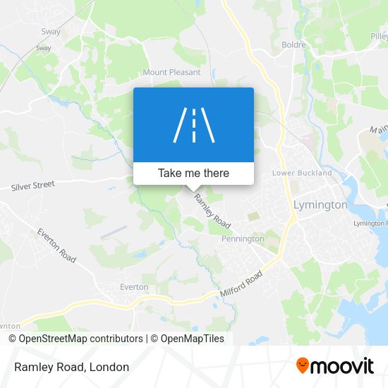 Ramley Road map