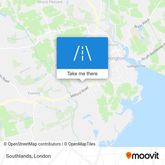 Southlands map