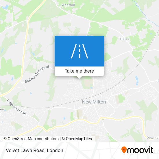 Velvet Lawn Road map