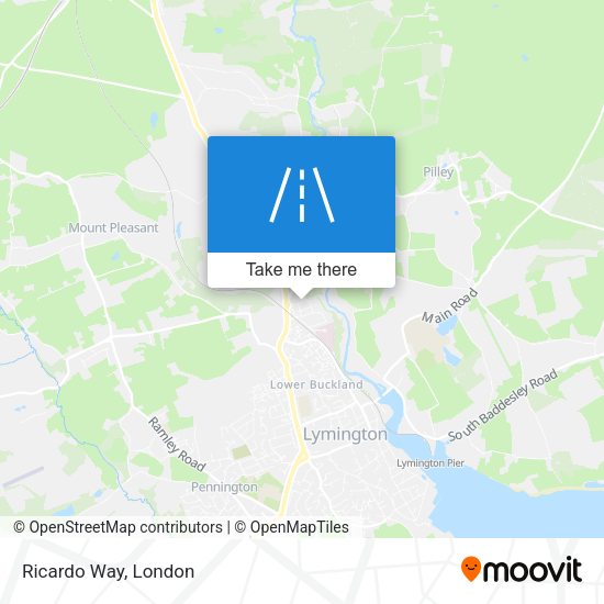 Ricardo Way map