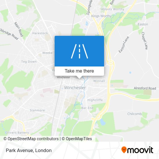 Park Avenue map
